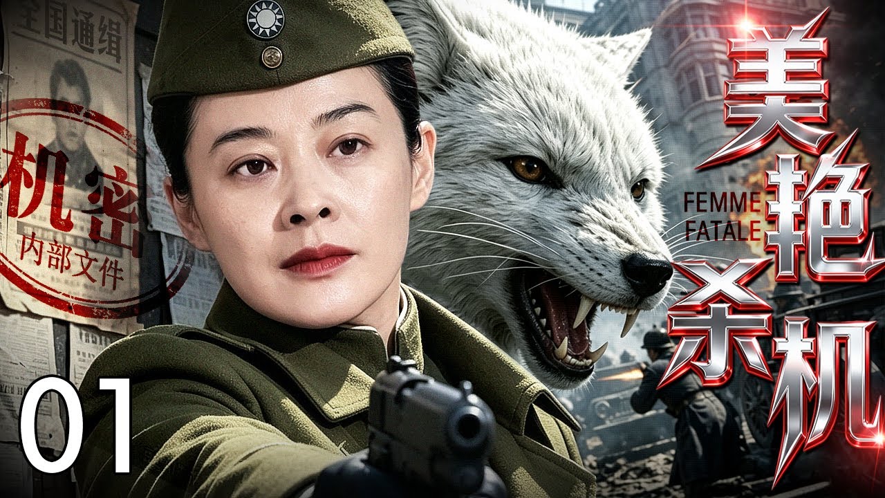 【2026最新爆款谍战剧】美艳杀机 01 | 国军将领秘密投敌，美艳女特工绝命暗杀，地下党卧底绝地翻盘！（#梅婷 ）