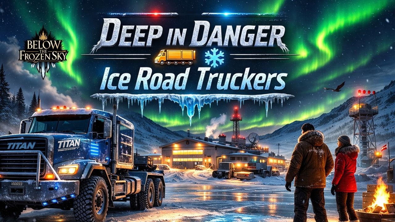 “Deep in Danger 🚛❄️ Ice Road Truckers”Deep in Danger: Ice Truck Survival in the Frozen Wild