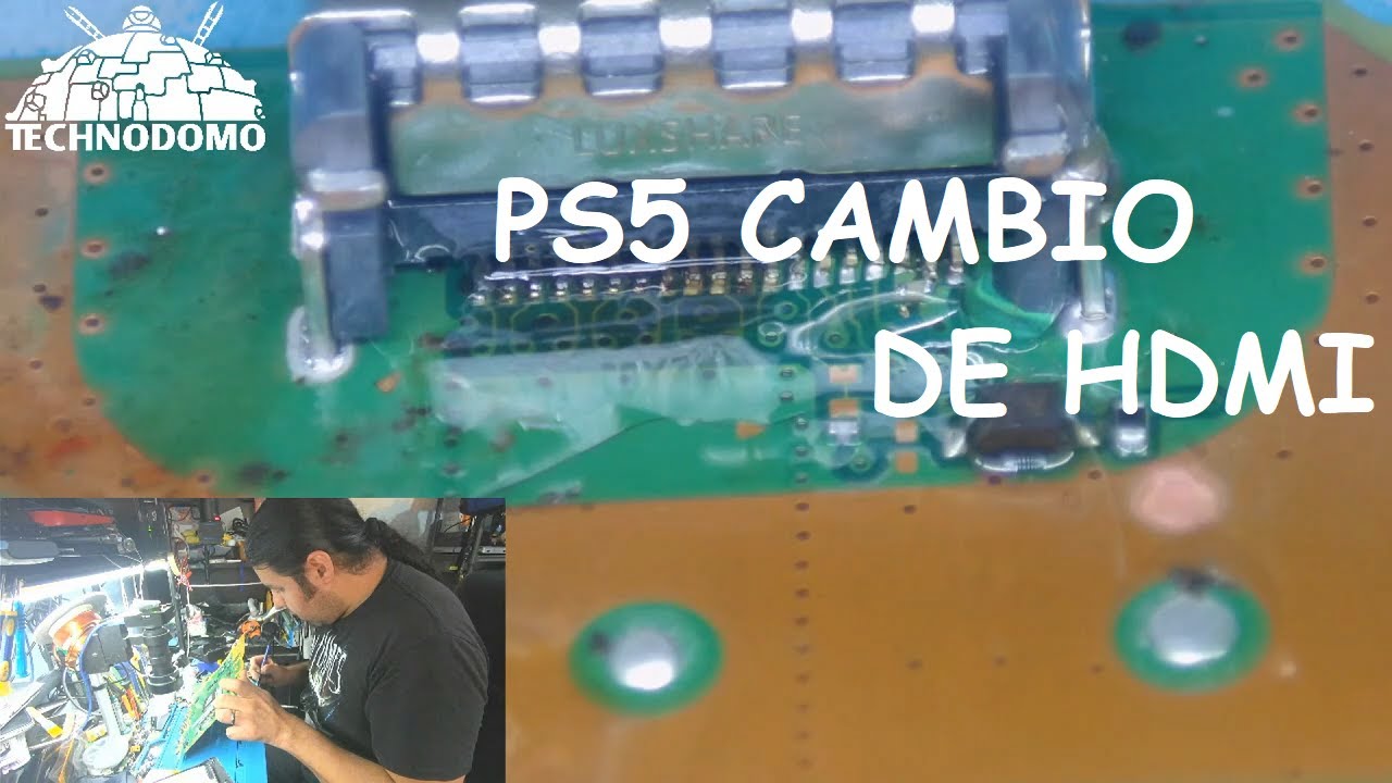 Reparación de PS5 HDMI - 4K/120HZ/120FPS