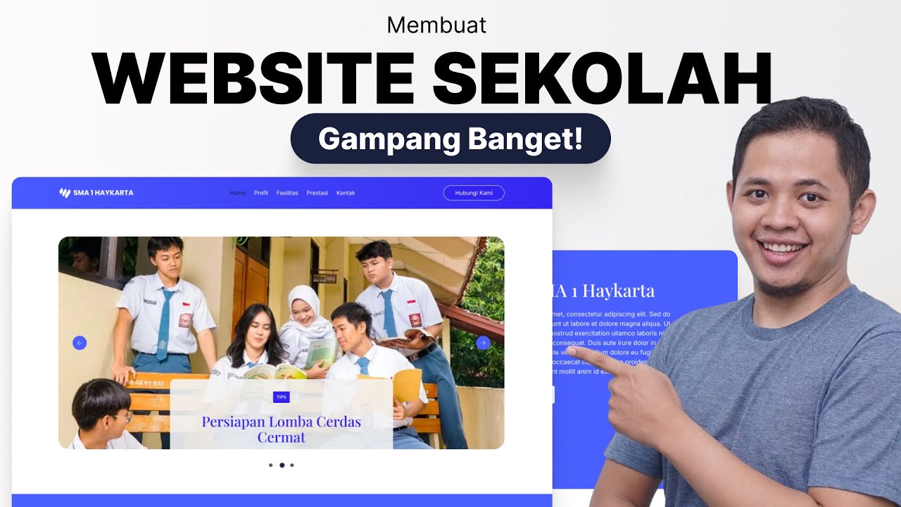 Baru! Cara Membuat Website Sekolah Dari 0 Sampai Jadi