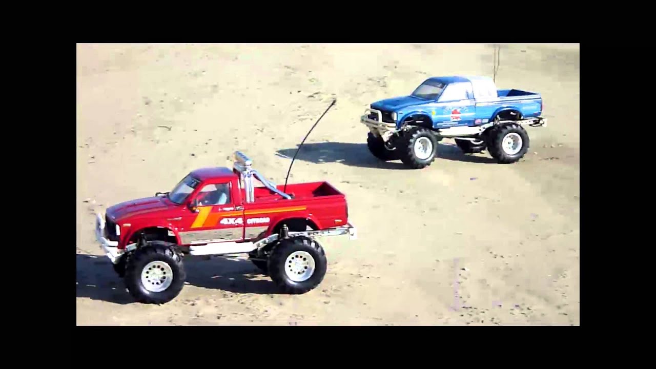 Tamiya Toyota Bruiser and Mountaineer 3-Speed - Oct 2012