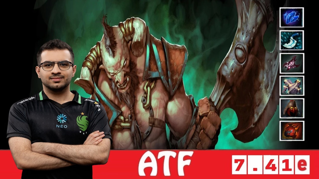 [DOTA 2] ATF CENTAUR WARRUNNER [TEAM FALCONS vs NIGMA GALAXY] [1WIN ESSENCE] [7.41e] [2]