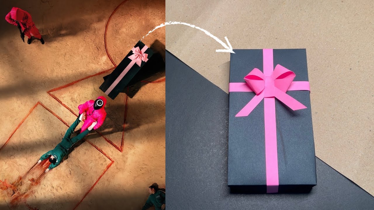 Squid Game-Themed Coffin Gift Box DIY | Unique Craft Idea | Step-by-Step Tutorial | Perfect for Fans