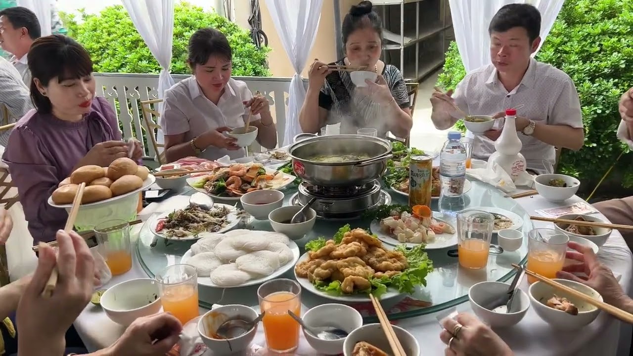 Cỗ cưới quê tôi Hải dương