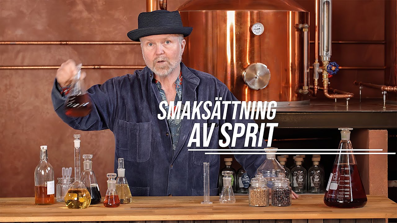 Behind the scenes, smaks&auml;ttning av sprit