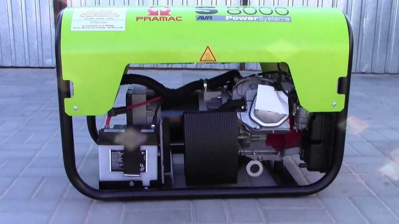 Agregat Prądotwórczy Pramac S8000