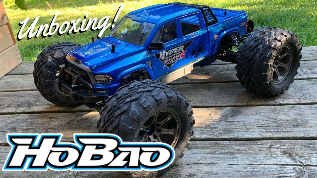 HoBao Hyper MT Plus II 1/7 Monster Truck   (Unboxing Video)