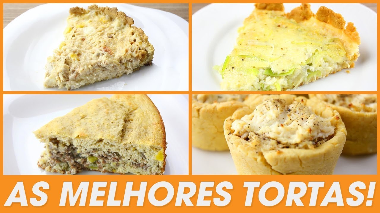 4 Receitas Deliciosas de Quiche e Torta Fit