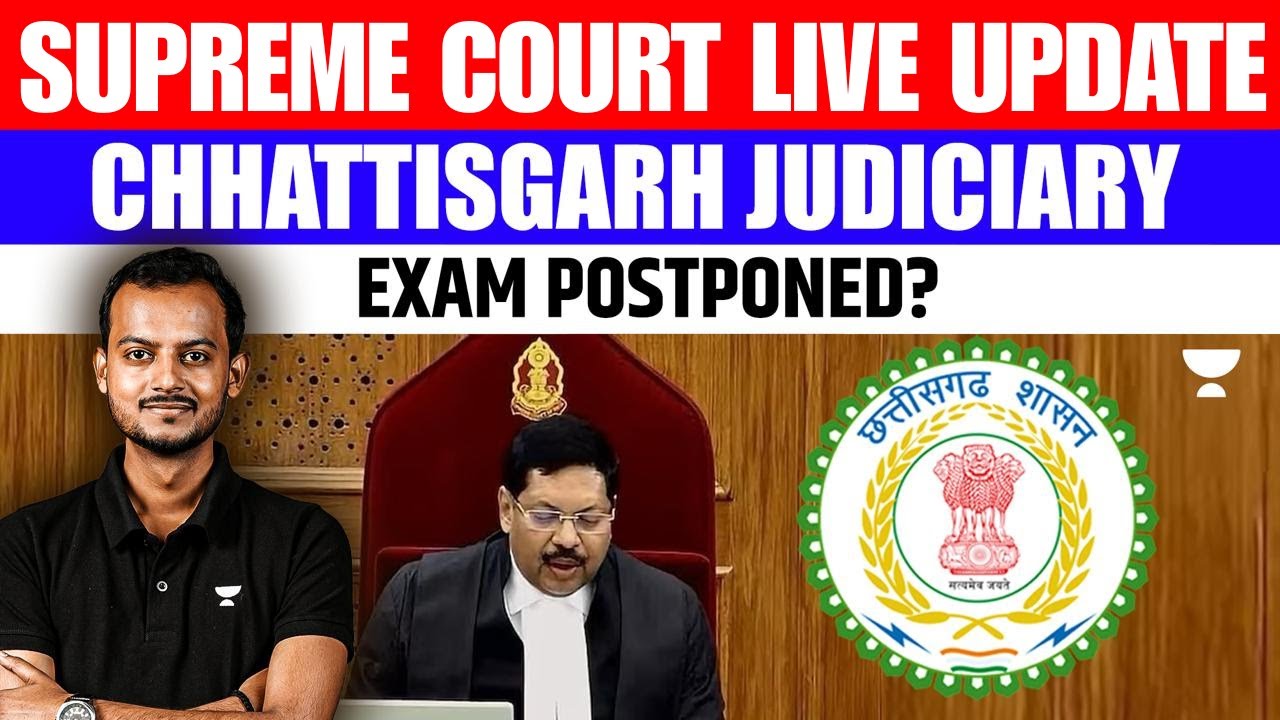 CG Admit Card UPDATE ! Chhattisgarh Judiciary Prelims 2025 | CG Civil Judge 2025 | Pranjal Singh