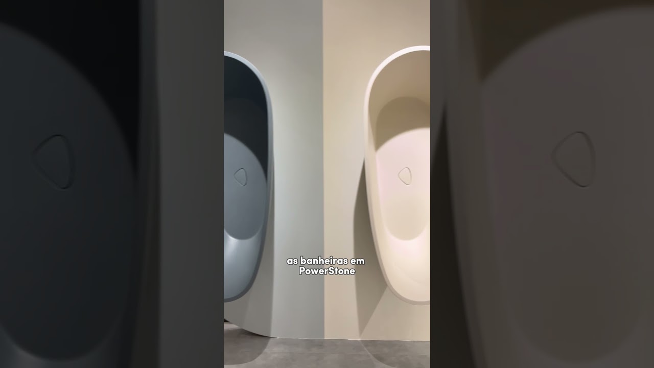 Banheiras Texture | Resistentes e leves com PowerStone