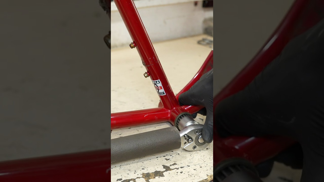 The only method that worked on a seized bottom bracket