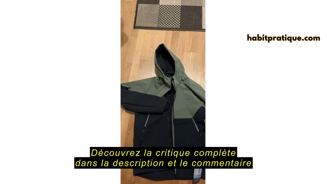 Avis sur la VAUDE Qimsa Softshell Jacket Veste Homme