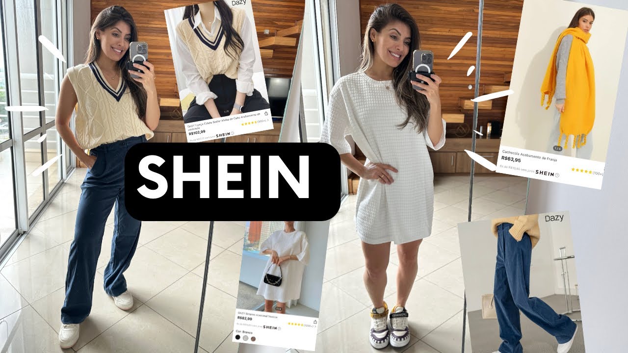 RECEBIDOS DA SHEIN de MARÇO | Minhas comprinhas #sheinbrasil #shein #sheinforall