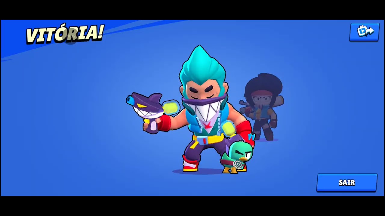 Jogando brawl stars
