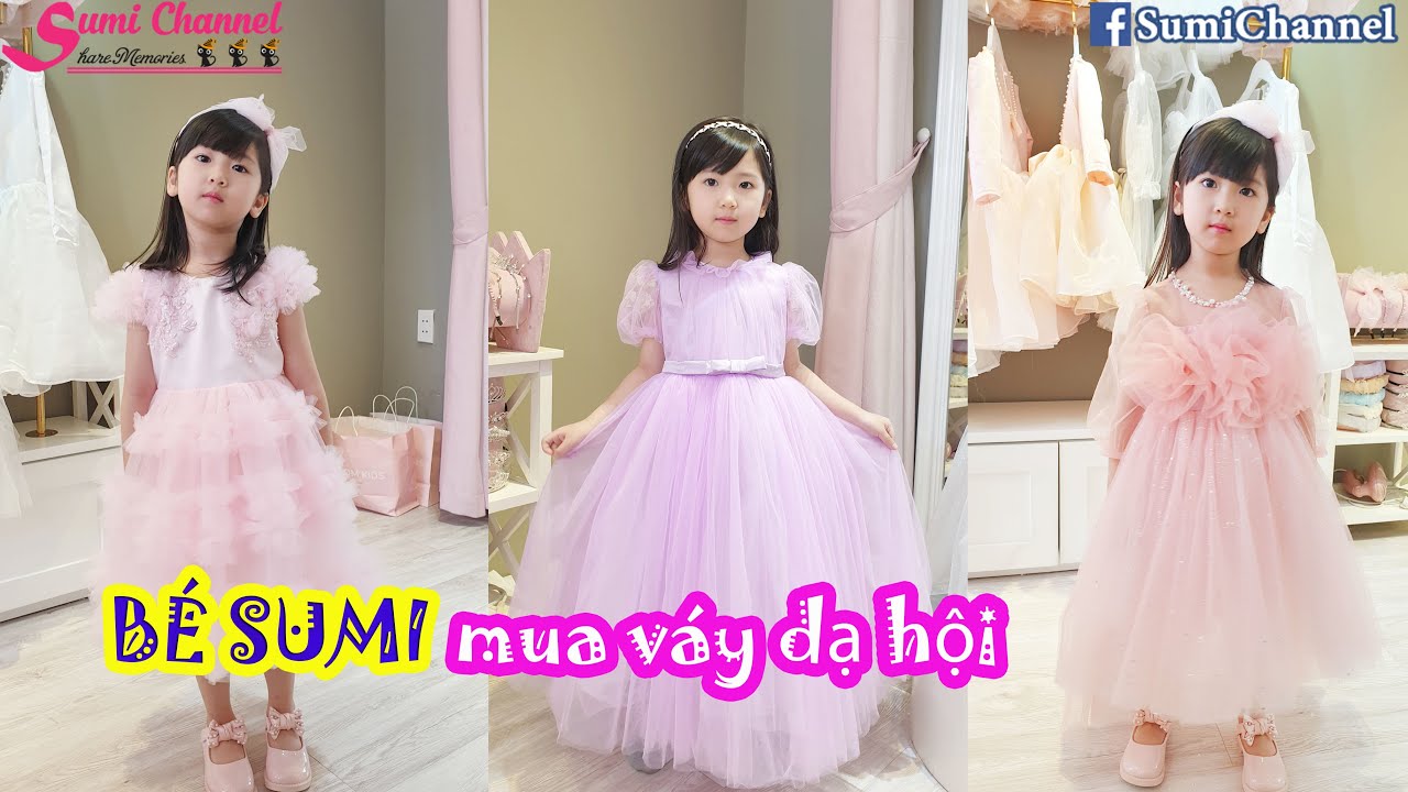 B&eacute; Sumi Đi Mua V&aacute;y Dạ Hội | B&eacute; Sumi Tham Gia FESTIVAL THỜI TRANG THIẾU NHI