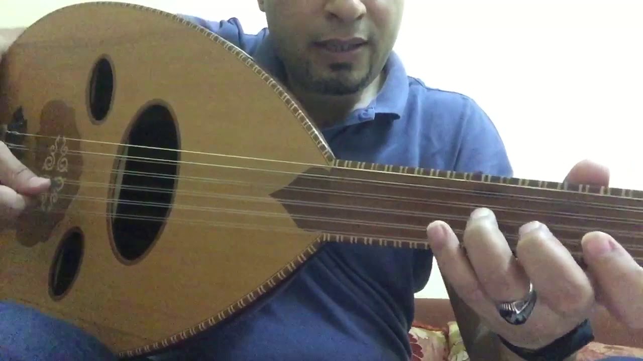 تعليم عزف اغنيه 🌹سلمولي على اللي سم حالي بفراقه (عود) 🌹النوته فالوصف 👇0096891919689