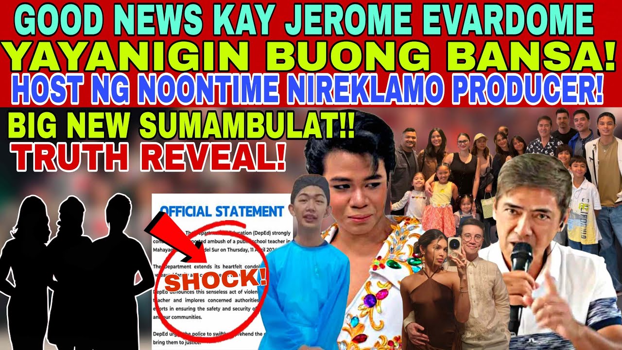 GOOD NEWS KAY JEROME PASABOG‼️MGA NOONTIME HOST NIREKLAMO PRODUCER, NG SHOW ❗TVJ,NAG BABALA SA LAHAT