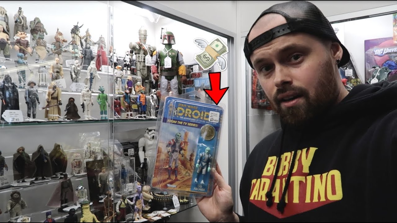 TOY HUNTING ON STAR WARS DAY! VERY RARE VINTAGE STAR WARS FIGURE! FREE COMIC BOOK DAY! I GOT A GRAIL