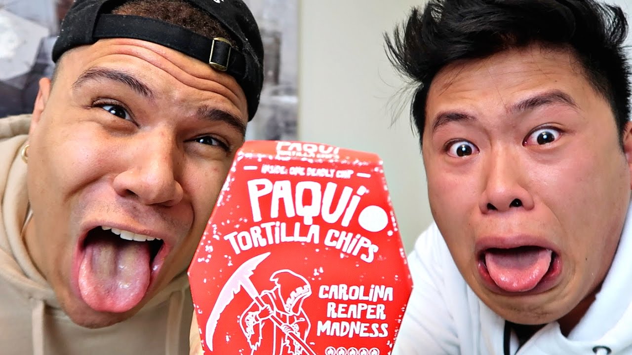 World's Hottest Chip Challenge (CAROLINA REAPER ONE CHIP CHALLENGE!!!)