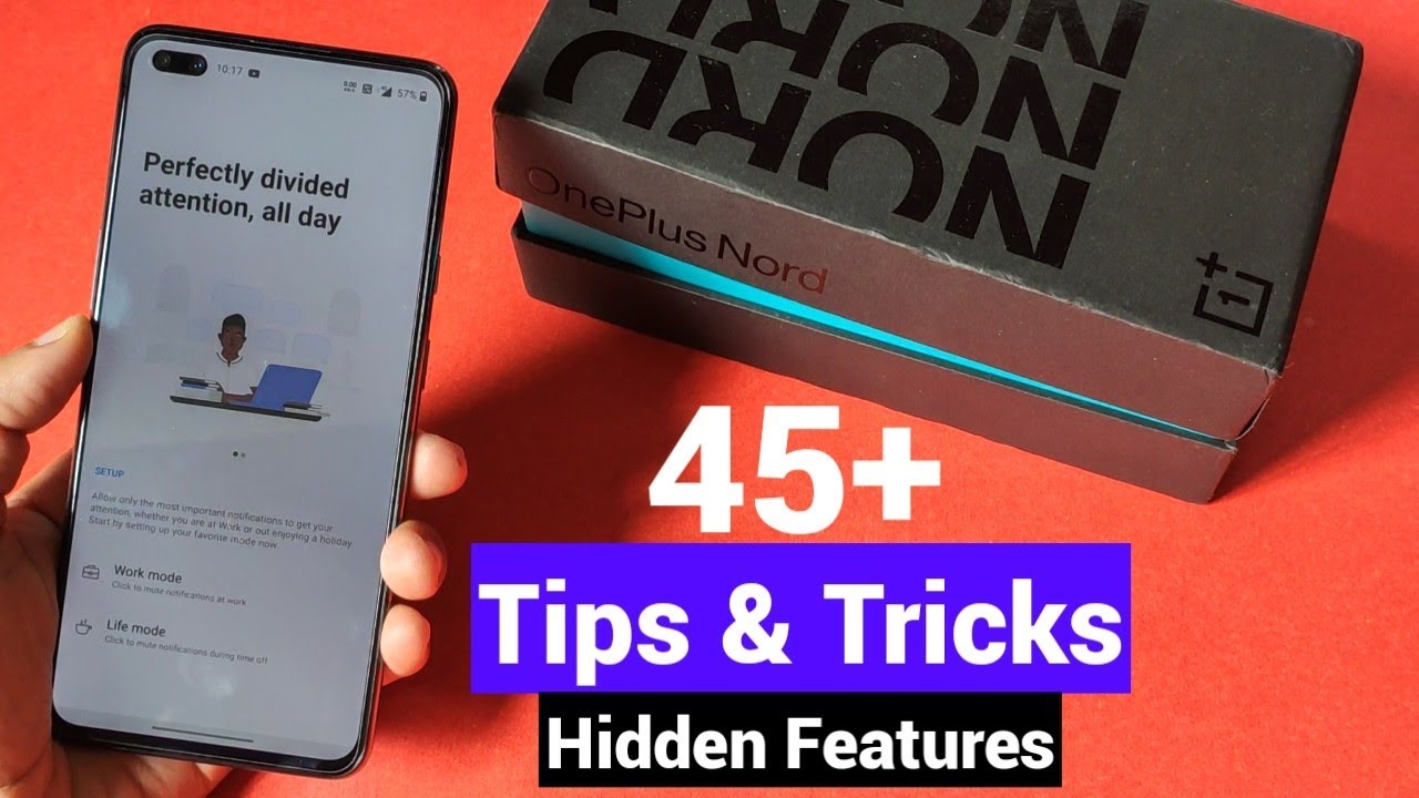 Oneplus Nord Tips & Tricks|Oneplus Nord 5G 45+ Tips & Tricks in Hindi