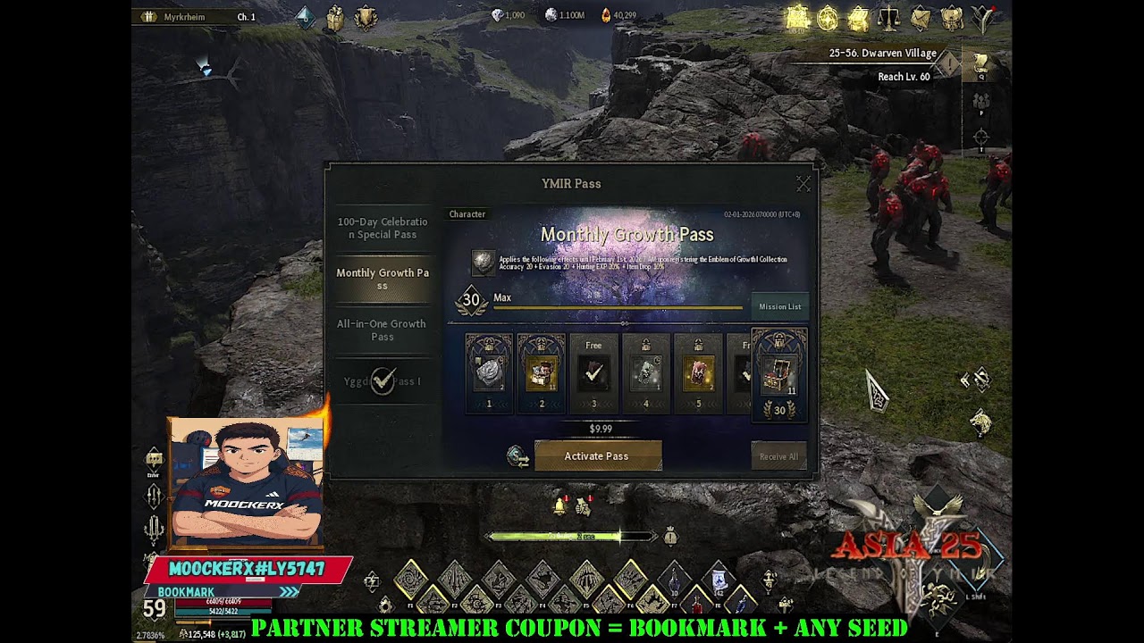 Legend of Ymir live lets go!!