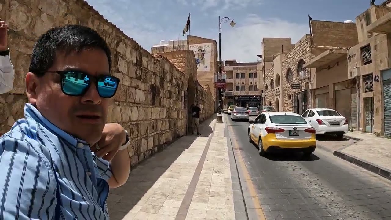 Madaba, Jordan -  Virgin Mary Church, Walking around the streets