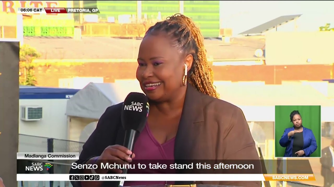 Madlanga Commission I Senzo Mchunu to take the stand this afternoon