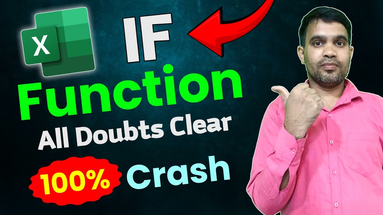 Learn Excel Formula | IF and Nested IF | Formula All Doubts Clear | Excel