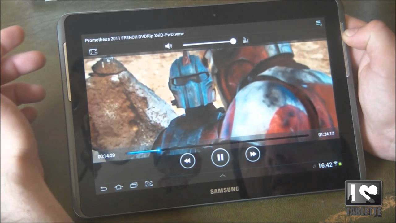 Test tablette Samsung Galaxy Tab 2 10.1 - Multimédia (audio/vidéo/eBook/surf)