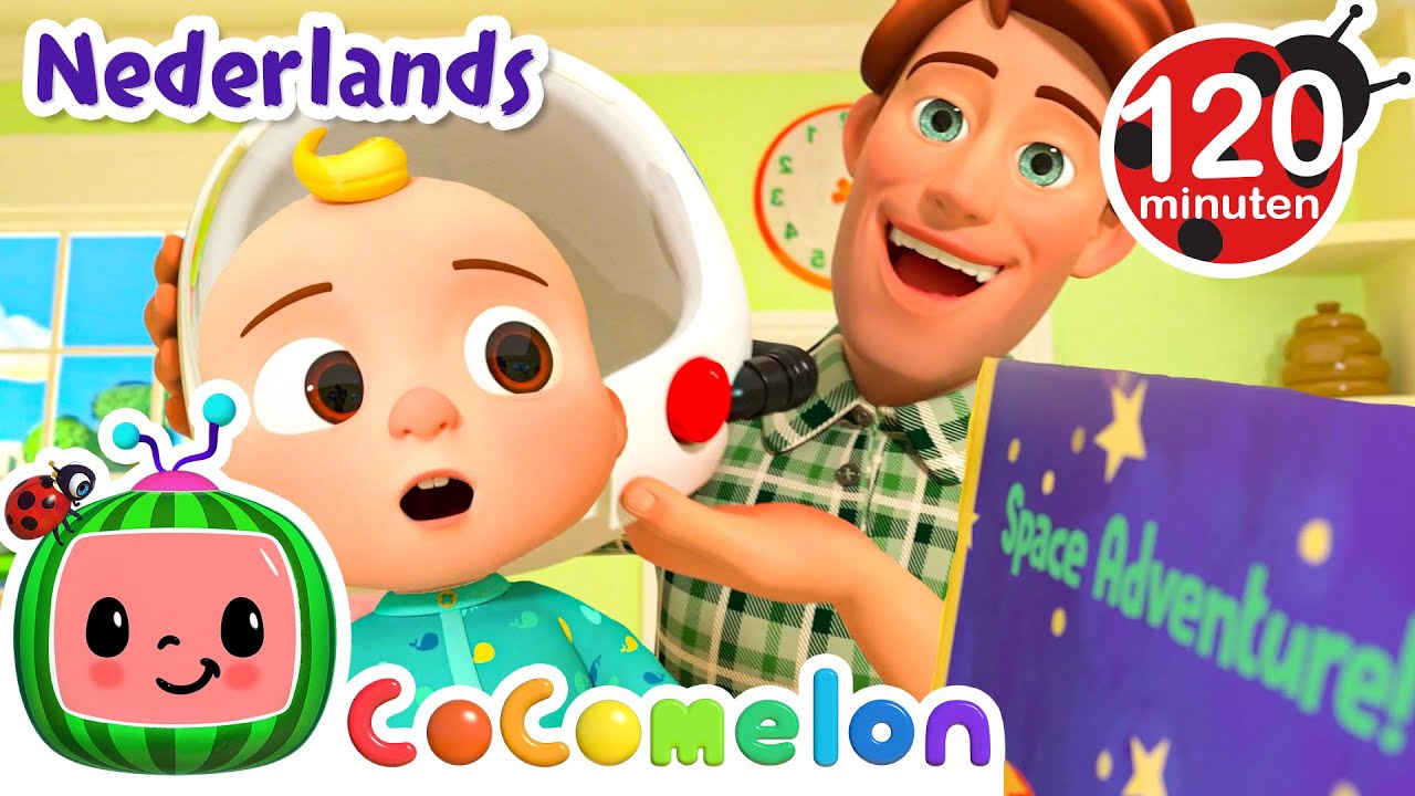 Word een astronaut door te lezen | CoComelon Nederlands - Kinderliedjes
