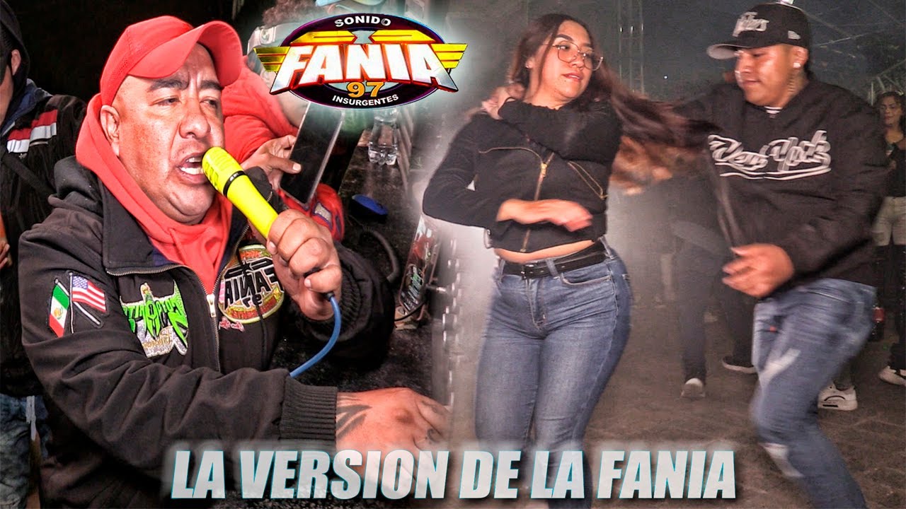 LA VERSION DE LA FANIA 🔥 CUMBIA DE LOS HUICHOLES || SONIDO FANIA 97 || EL SECO PUEBLA 2024