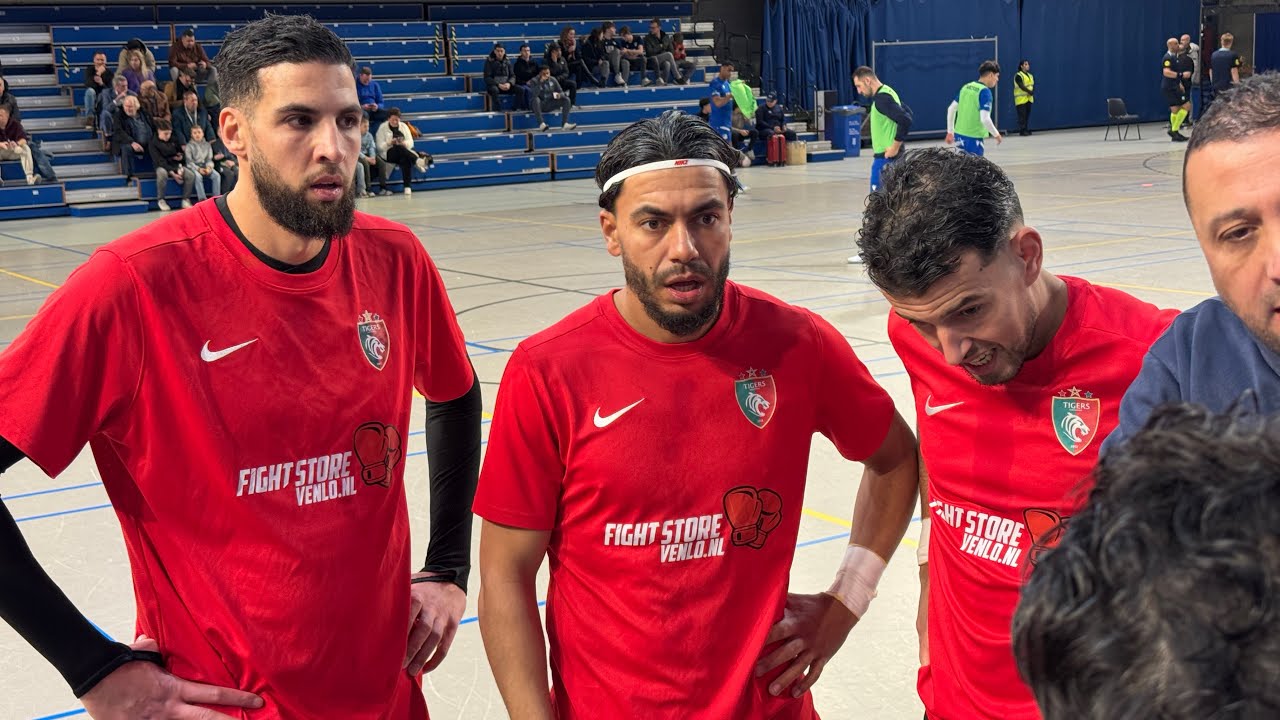 FC EİNDHOVEN FUTSAL & TİGRES ROERMOND FUTSAL TEAM 2de, Helft #tigres #fceindhoven #tigresroermond