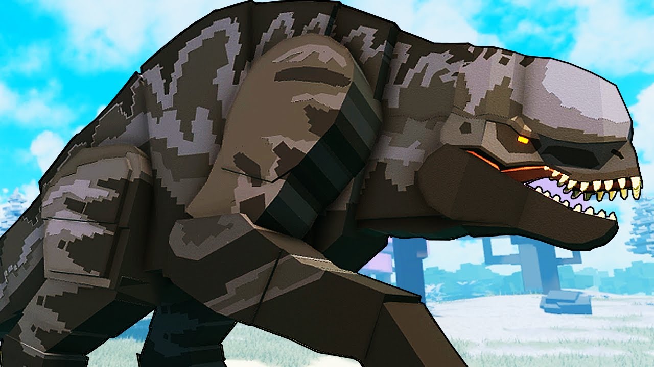 NEW JURASSIC REBIRTH DISTORTUS REX UPDATE! Drex Survival! - Roblox
