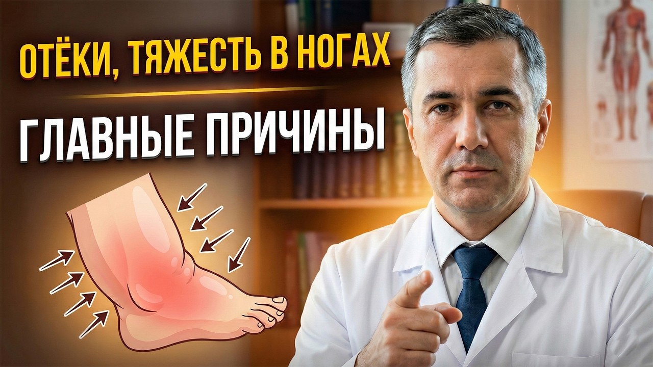 НОГИ ГУДЯТ И ОТЕКАЮТ К ВЕЧЕРУ?⚡️ ЭТО КРИК О ПОМОЩИ ВАШЕГО СЕРДЦА! НЕ ИГНОРИРУЙ! 💔
