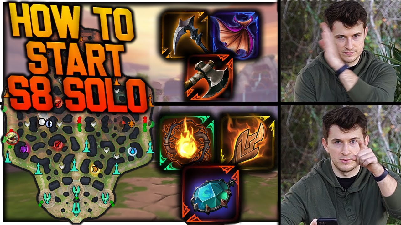 HOW TO START SOLO LANERS IN SEASON 8!