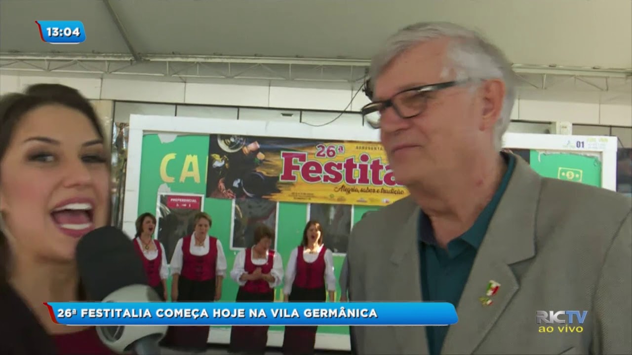 26&ordf; Festitalia come&ccedil;a na Vila Germ&acirc;nica