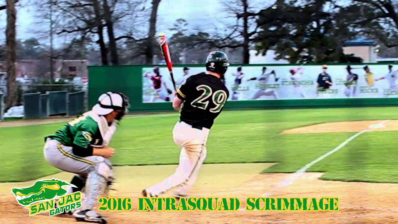 San Jacinto College Baseball Preseason Scrimmage