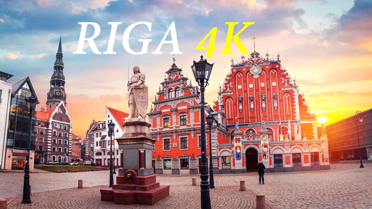 Beauty of Riga, Latvia in 4K | World in 4K