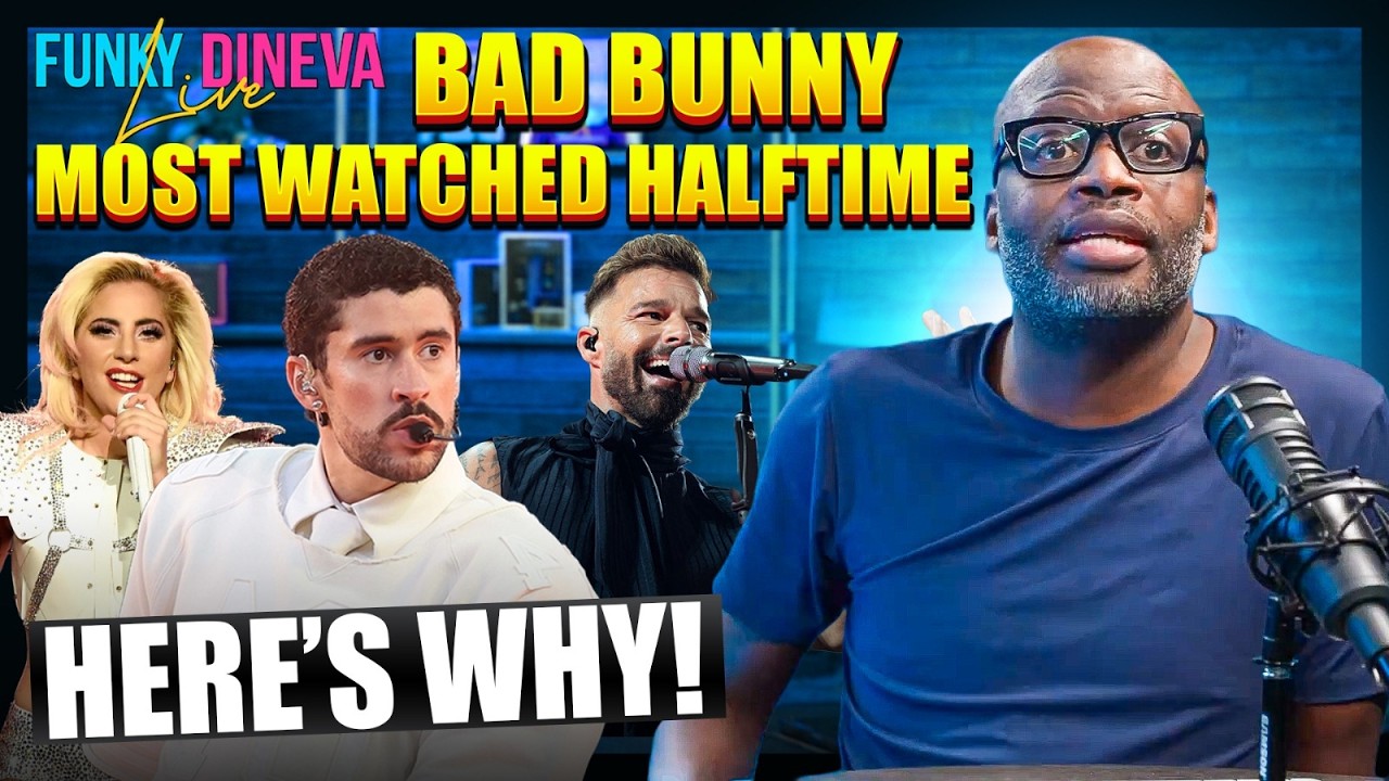 Шоу Bad Bunny в перерыве Суперкубка