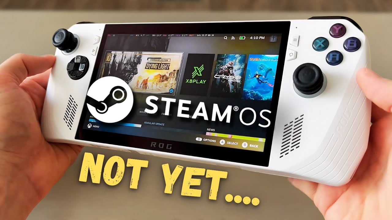Steam OS на Ally &mdash; стоит ли оно того?