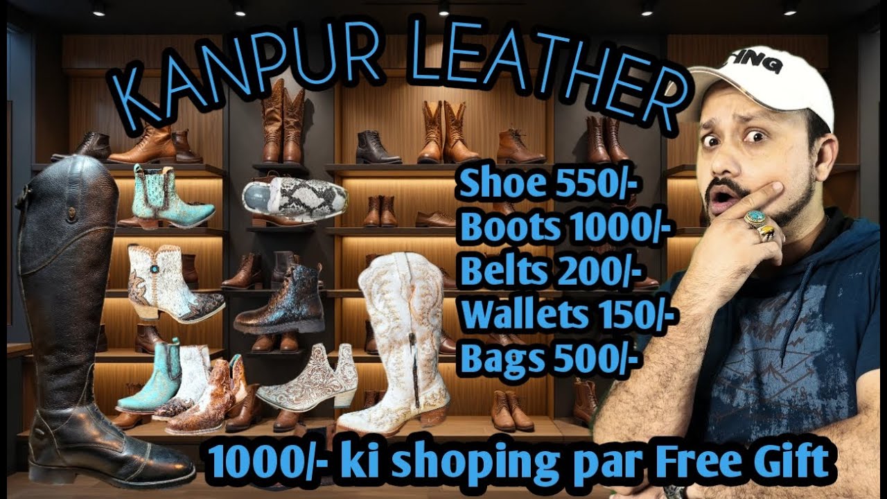 “₹999 ke leather boots? Mehngi brand shoes ko bhool jao! leather Boots, Shoes, Belts, Wallets, Bag.