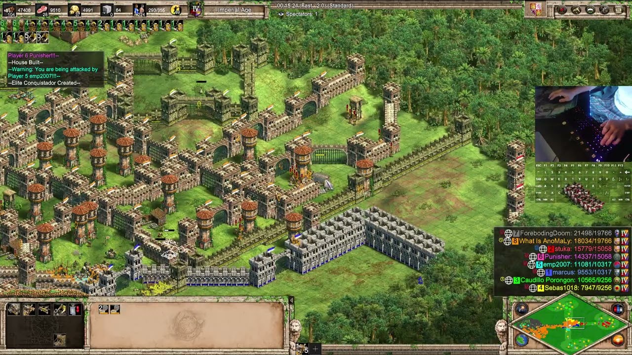 SPANISH with ForebodingDoom as SICILIANS in this 2v2v2v2 on AMAZON TUNNEL!!!