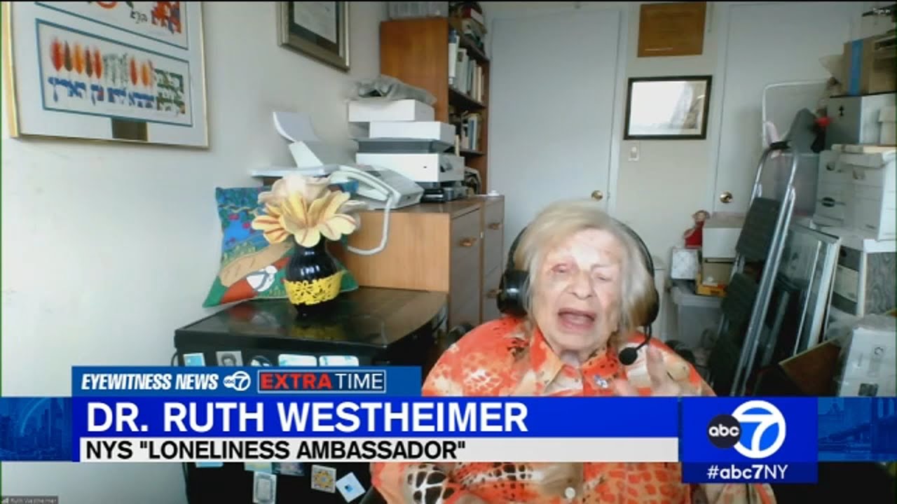 NY loneliness ambassador Dr. Ruth Westheimer joins on Extra Time