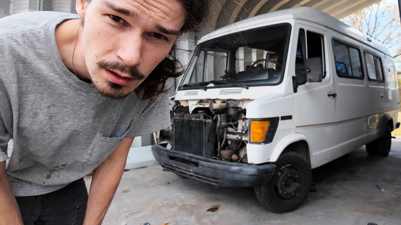 When Vanlife Breaks You… Build It Back Stronger | Classic Mercedes Van Rebuild