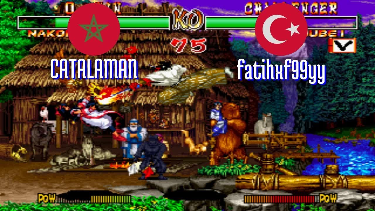 FT5 @samsho2: CATALAMAN (MA) vs fatihxf99yy (TR) [Samurai Shodown II Fightcade] Jan 29