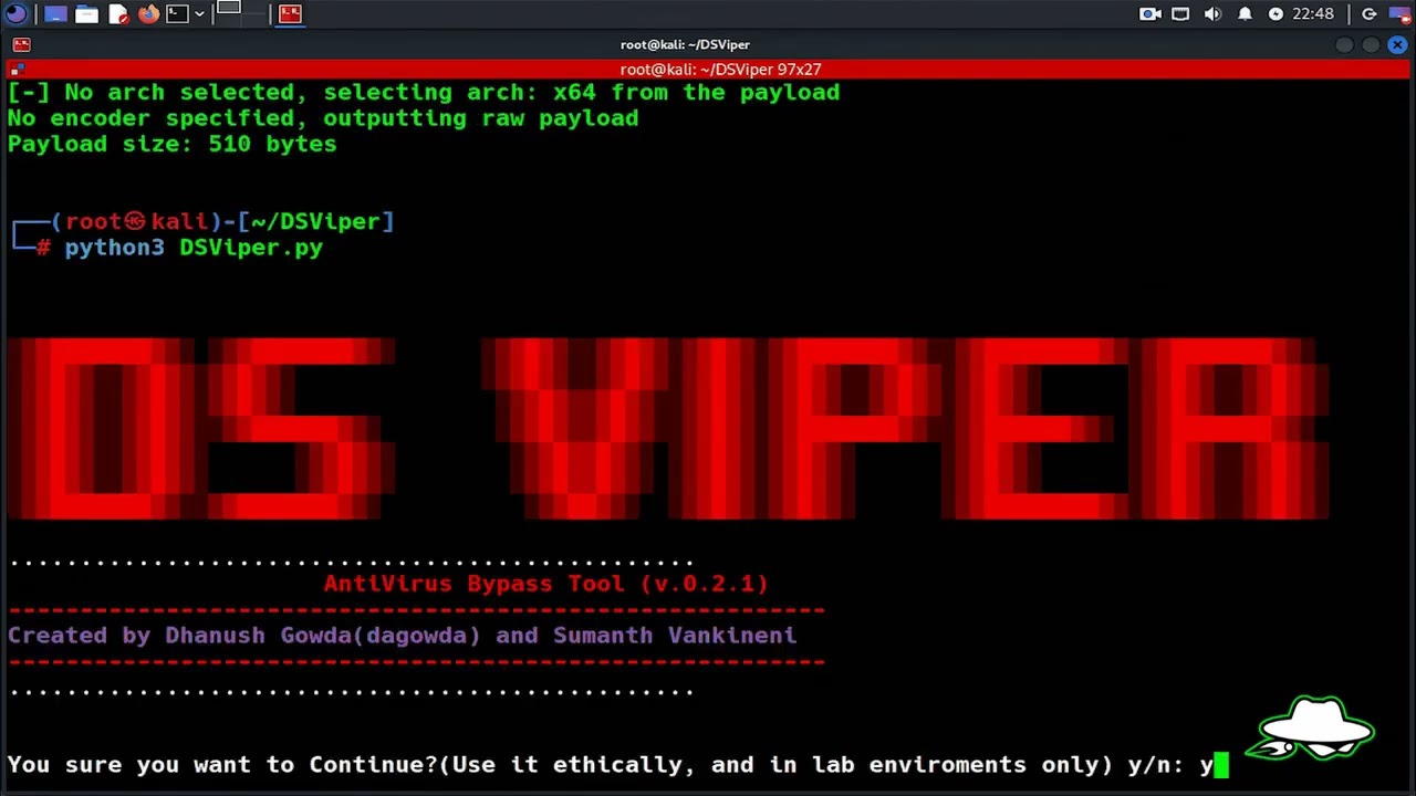 DS Viper Offensive Security Tool