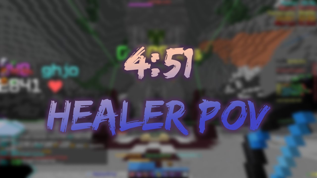 4:51 M7 Healer POV Hypixel Skyblock