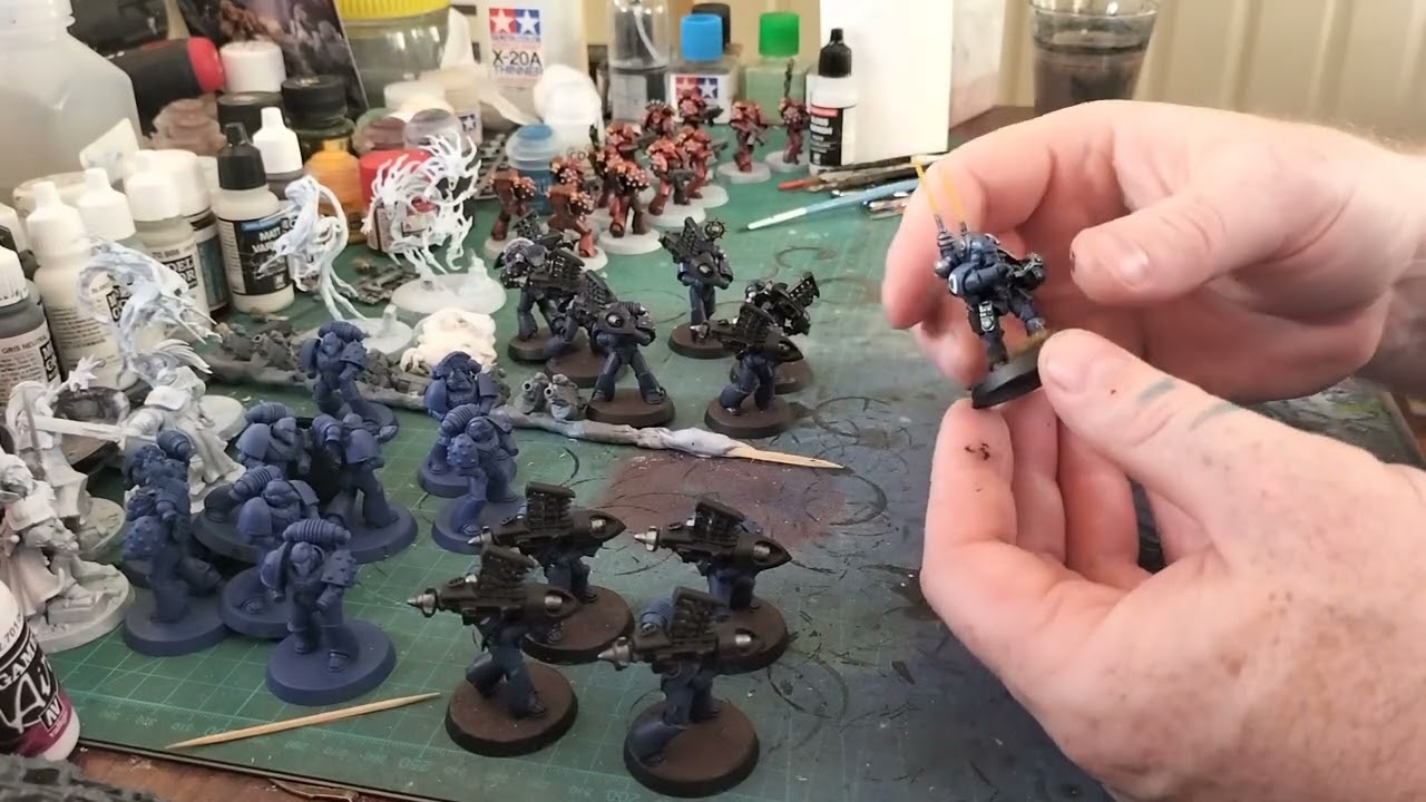 Horus Heresy, Ultramarines from scratch pt 34. Master of signal. and a slap.