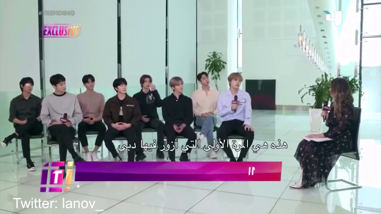191018 #sf9inDubai  interview مقابلة فرقة إس إف ناين في دبي