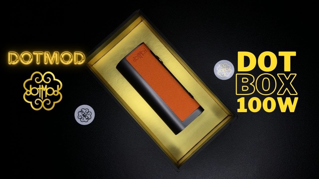 DOTMOD DOTBOX 100W, UNBOXING & REVIEW, MOD SINGLE BATTERAI